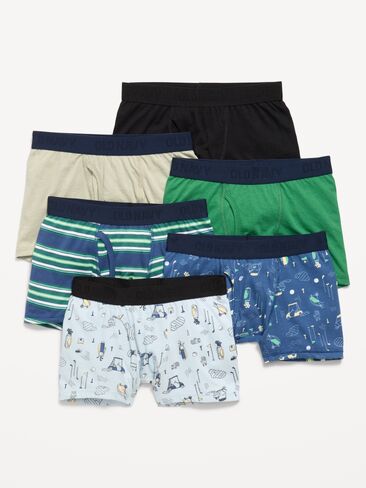 Old Navy Boxer-Briefs Underwear 6-Pack for Boys - GOLFER in Saudi Arabia