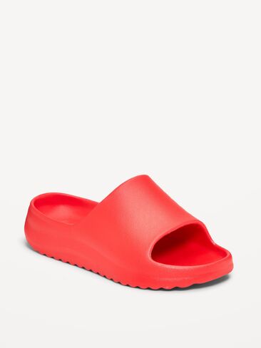 Old Navy Cloud Slide Sandals for Kids (Partially Plant-Based) - Scotty Red in Saudi Arabia