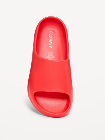 Old Navy Cloud Slide Sandals for Kids (Partially Plant-Based) - Scotty Red in Saudi Arabia