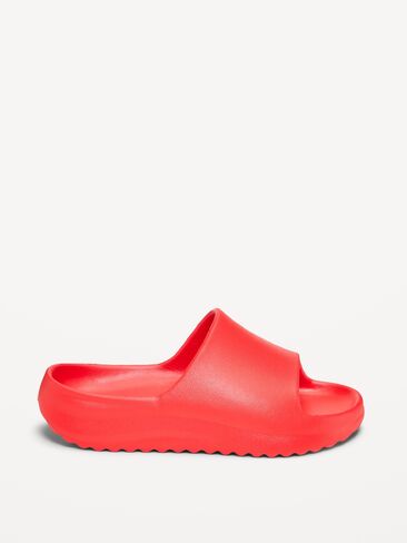 Old Navy Cloud Slide Sandals for Kids (Partially Plant-Based) - Scotty Red in Saudi Arabia