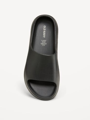 Old Navy Cloud Slide Sandals for Kids (Partially Plant-Based) - Black Jack in Saudi Arabia