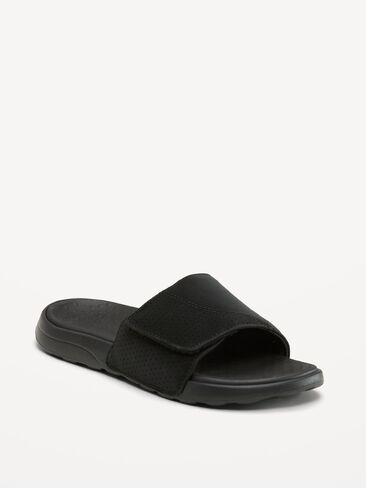 Old Navy Performance Active Slides for Boys - Black Jack in Saudi Arabia