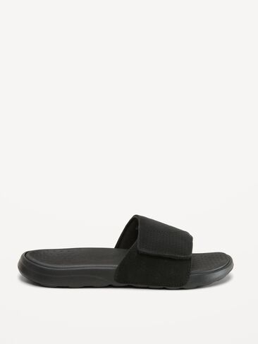 Old Navy Performance Active Slides for Boys - Black Jack in Saudi Arabia