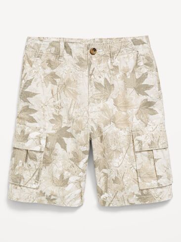 Old Navy Knee Length Baggy Ripstop Cargo Shorts for Boys - Gray Heather in Saudi Arabia