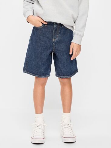 Old Navy Knee Length Baggy Jean Shorts for Boys - Nicky in Saudi Arabia