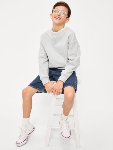 Old Navy Knee Length Baggy Jean Shorts for Boys - Nicky in Saudi Arabia