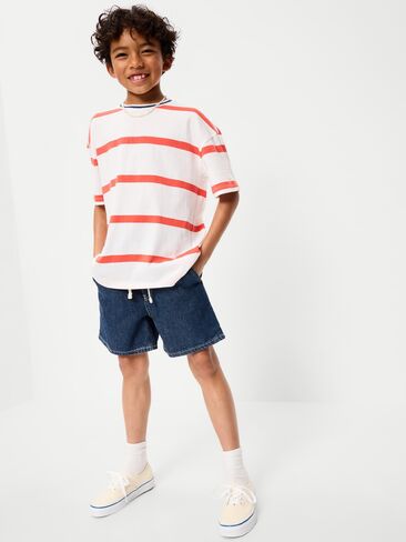شورت جينز فضفاض للغاية فوق الركبة من Old Navy للأولاد - OCEAN in Saudi Arabia