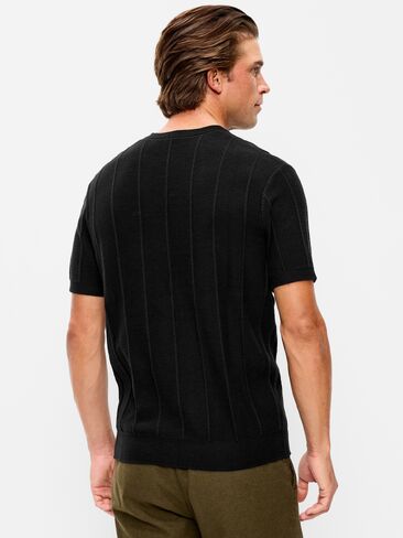 Old Navy Relaxed Sweater T-Shirt - BlackJack in Saudi Arabia