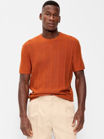 Old Navy Relaxed Sweater T-Shirt - Spice Level in Saudi Arabia