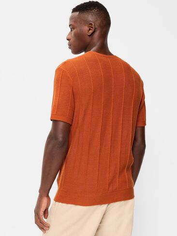 Old Navy Relaxed Sweater T-Shirt - Spice Level in Saudi Arabia