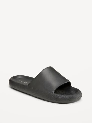 Old Navy Slide Sandals for Men (Partially Plant-Based) - BlackJack in Saudi Arabia