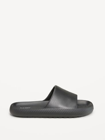 Old Navy Slide Sandals for Men (Partially Plant-Based) - BlackJack in Saudi Arabia
