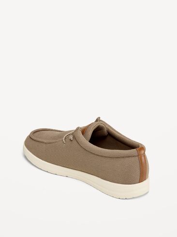 Old Navy Knit Deck Loafers for Men - Pale Khaki in Saudi Arabia