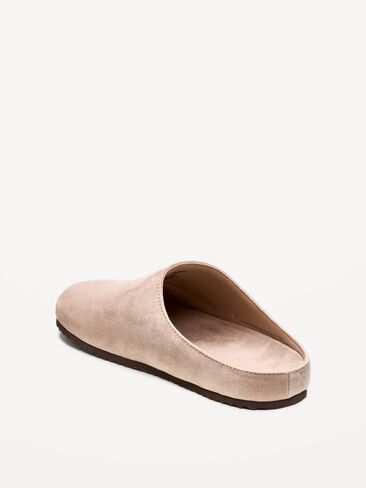 Old Navy Faux-Leather Mule Shoes for Men - Original Gray in Saudi Arabia