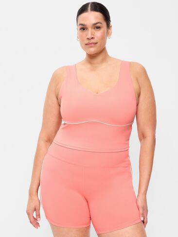 Old Navy StudioSmooth Seamed Longline Top - Coho Salmon in Saudi Arabia