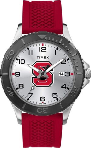 Timex Tribute Men's Collegiate Gamer 42mm Watch – Maryland Terrapins with Black Silicone Strap in Kuwait
