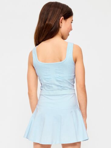 Old Navy Seamless Longline Bow Bra for Girls - Arctic Air in Saudi Arabia