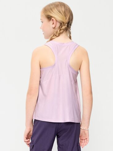 Old Navy CloudMotion Tank Top for Girls - Lilac Ice in Saudi Arabia