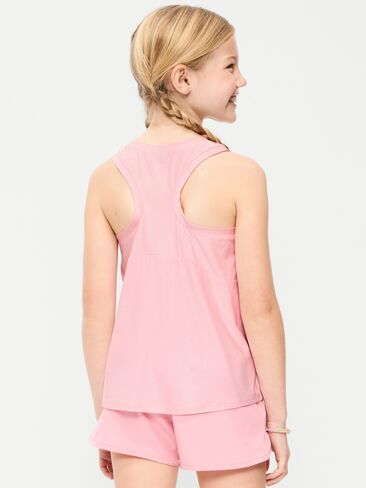 Old Navy CloudMotion Tank Top for Girls - Pink Sky in Saudi Arabia