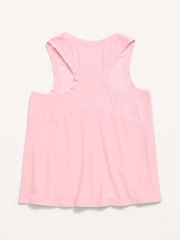 Old Navy CloudMotion Tank Top for Girls - Pink Sky in Saudi Arabia