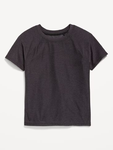 Old Navy CloudMotion Short-Sleeve T-Shirt for Girls - Black Jack in Saudi Arabia