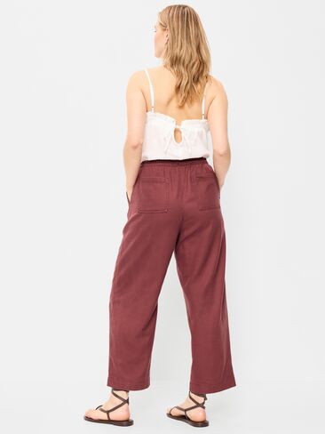 Old Navy High-Waisted Utility Ankle Pants - Mauve in Saudi Arabia