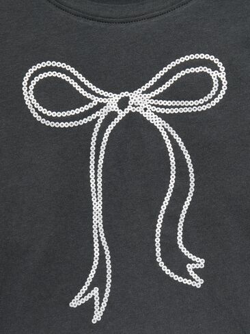 تي شيرت برسومات بأكمام قصيرة من Old Navy للفتيات الصغيرات - النمر in Kuwait