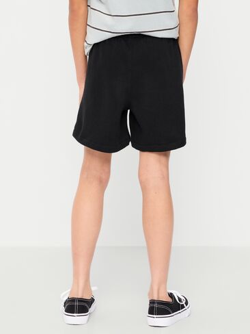 Old Navy Above Knee Fleece Jogger Shorts for Boys - BlackJack in Saudi Arabia