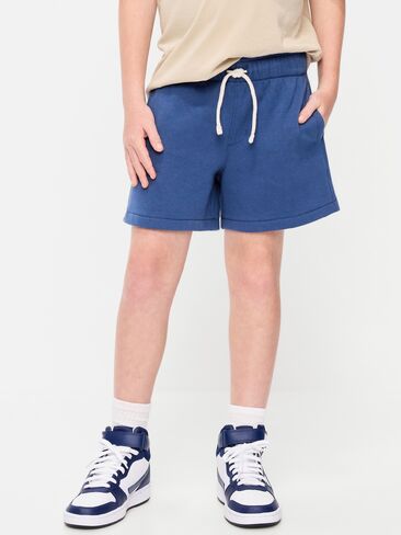 Old Navy Above Knee Fleece Jogger Shorts for Boys - Pacific Blue in Saudi Arabia