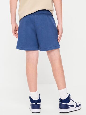 Old Navy Above Knee Fleece Jogger Shorts for Boys - Pacific Blue in Saudi Arabia