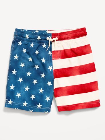 Old Navy Printed Swim Trunks for Boys - 4th Red Flag in Saudi Arabia