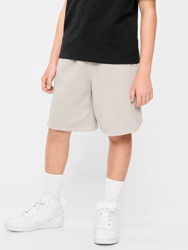 Old Navy Dynamic Fleece Textured Basketball Shorts for Boys - WINDCHIME in Saudi Arabia