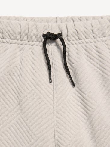 Old Navy Dynamic Fleece Textured Basketball Shorts for Boys - WINDCHIME in Saudi Arabia