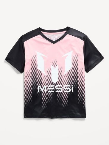 Old Navy Messi™ Lifestyle Jersey T-Shirt for Boys - Power Pink in Saudi Arabia