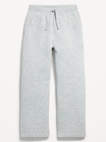 بنطلون رياضي فضفاض للغاية من Old Navy Bounce Fleece للأولاد - رمادي فاتح منقط in Saudi Arabia