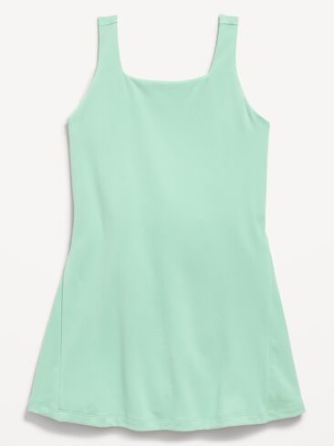 Old Navy StudioSmooth Sleeveless Athletic Dress for Girls - PALO VERDE in Saudi Arabia