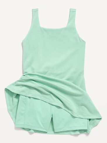 Old Navy StudioSmooth Sleeveless Athletic Dress for Girls - PALO VERDE in Saudi Arabia