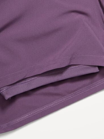 Old Navy High-Waisted StretchTech Performance Shorts for Girls - VINTAGE VIOLET in Saudi Arabia