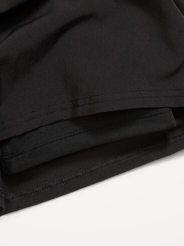 Old Navy High-Waisted StretchTech Performance Shorts for Girls - Black Jack in Saudi Arabia