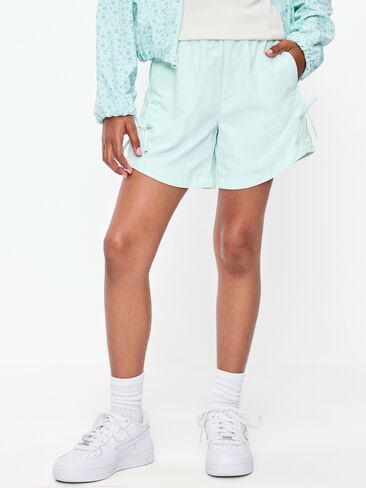 Old Navy High-Waisted Parachute Bow Shorts for Girls - Arctic Air in Saudi Arabia