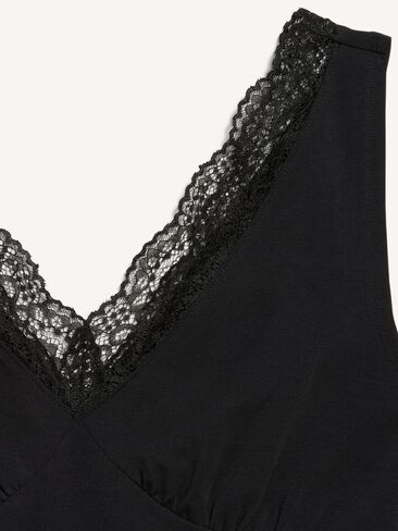 بلوزة Old Navy بدون أكمام برقبة على شكل حرف V - بلاك جاك in Saudi Arabia