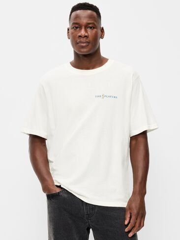Old Navy PGA TOUR™ Heavyweight Loose T-Shirt - Sea Salt in Saudi Arabia
