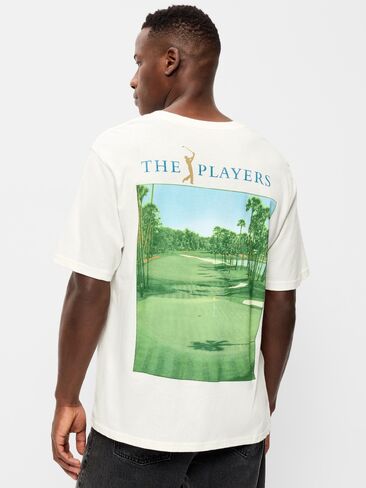 Old Navy PGA TOUR™ Heavyweight Loose T-Shirt - Sea Salt in Saudi Arabia
