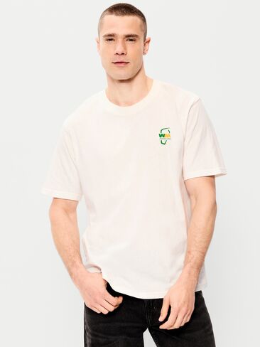 Old Navy PGA TOUR™ Heavyweight Loose T-Shirt - Sea Salt & Fig in Saudi Arabia