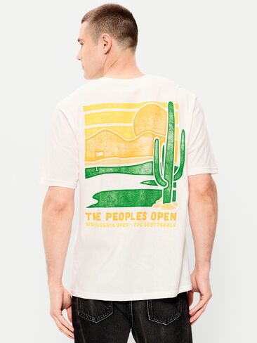 Old Navy PGA TOUR™ Heavyweight Loose T-Shirt - Sea Salt & Fig in Saudi Arabia