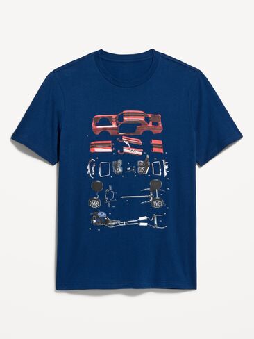 Old Navy Graphic T-Shirt - Plane View in Saudi Arabia