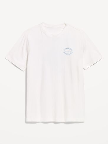 Old Navy Graphic T-Shirt - Black/White in Saudi Arabia