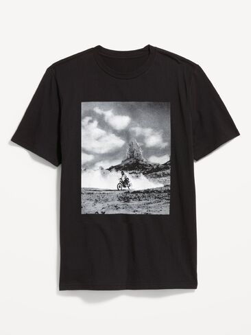 Old Navy Graphic T-Shirt - Black Jack Destroy in Saudi Arabia