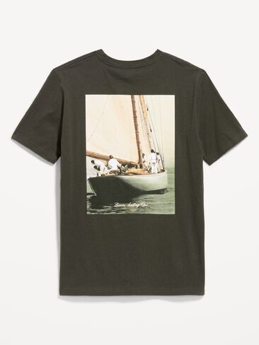Old Navy Graphic T-Shirt - Panther Gray in Saudi Arabia