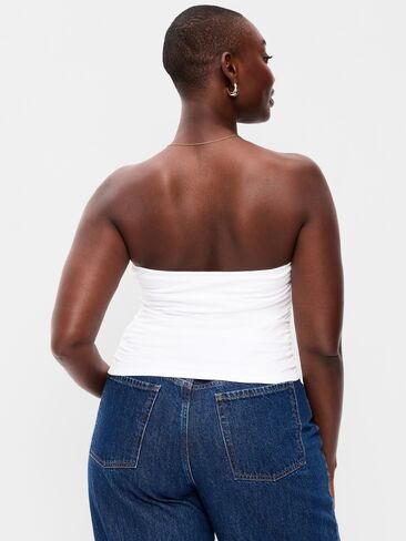 Old Navy Hug Double-Layer Tube Top - White Lilies in Saudi Arabia